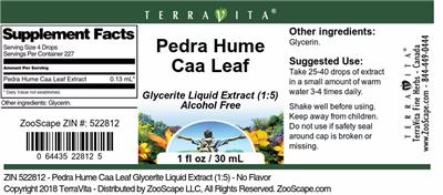 Pedra Hume Caa Leaf