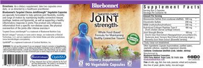 Photo of the Bluebonnet Targeted Choice Joint Strength label
