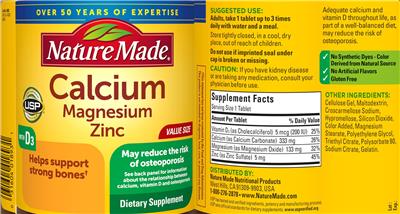 Calcium Magnesium Zinc