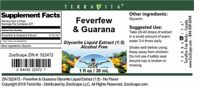 Feverfew & Guarana