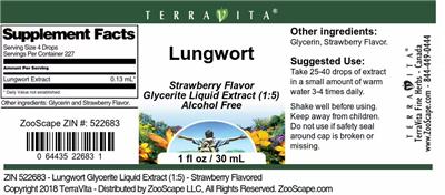 Lungwort Stawberry Flavor