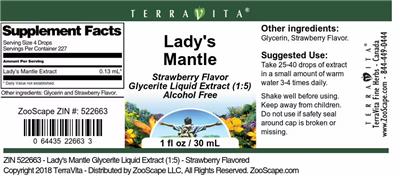 Lady's Mantle Strawberry Flavor