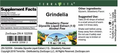 Grindelia Strawberry Flavor
