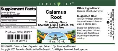 Calamus Root Strawberry Flavor