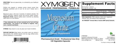 Magnesium Citrate