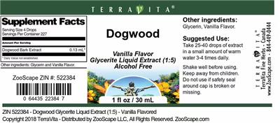 Dogwood Vanilla Flavor