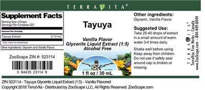 Tayuya Vanilla Flavor