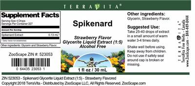 Spikenard Strawberry Flavor