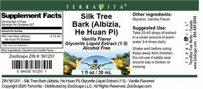 Silk Tree Bark (Albizia He Huan Pi) Vanilla Flavor