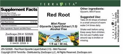Red Root Mint Flavor