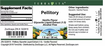 Pellitory Vanilla Flavor