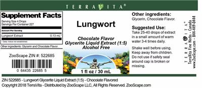 Lungwort Chocolate Flavor