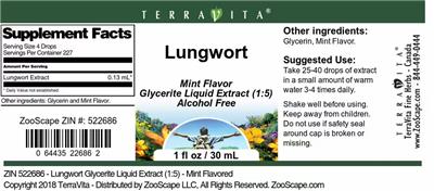 Lungwort Mint Flavor
