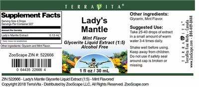 Lady's Mantle Mint Flavor