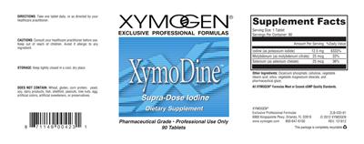 Photo of the XYMOGEN XymoDine label