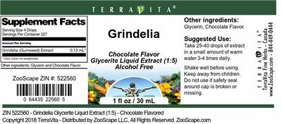 Grindelia Chocolate Flavor