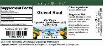 Gravel Root Mint Flavor