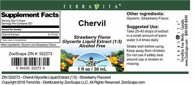Chervil Strawberry Flavor