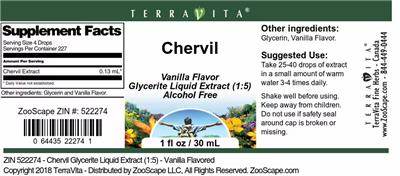 Chervil Vanilla Flavor