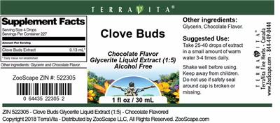Clove Buds Chocolate Flavor