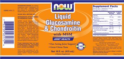 Liquid Glucosamine & Chondroitin