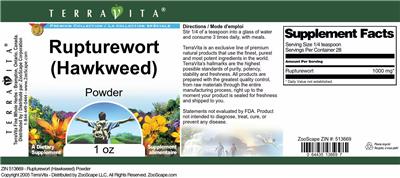 Rupturewort (Hawkweed) Powder