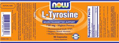 L-Tyrosine 750 mg