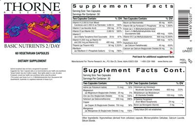 Basic Nutrients 2/Day