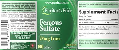 Ferrous Sulfate