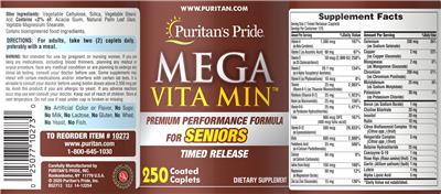 Mega Vita Min for Seniors