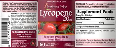 Lycopene 20 mg