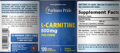 L-Carnitine 500 mg