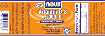 Vitamin D-3 5,000 IU
