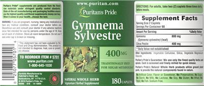 Gymnema Sylvestre 400 mg