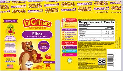 Photo of the L'il Critters Fiber label