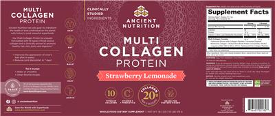 Multi Collagen Protein Strawberry Lemonade