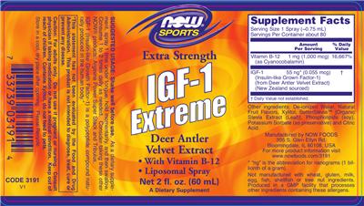 Extra Strength IGF-1 Extreme