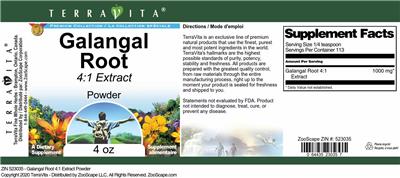 Galangal Root 4:1 Extract Powder