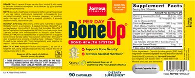 Photo of the Jarrow Formulas BoneUp label