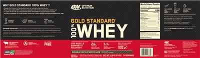 Gold Standard 100% Whey Double Rich Chocolate
