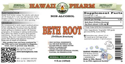 Beth Root Non-Alcohol