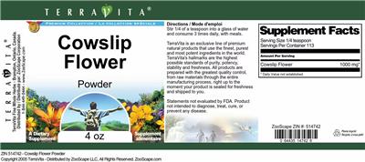 Cowslip Flower Powder