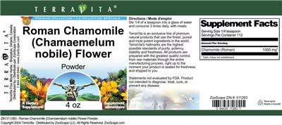 Roman Chamomile (Chamaemelum nobile) Flower Powder