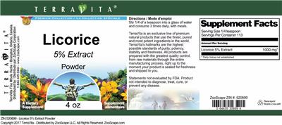 Licorice 5% Extract Powder