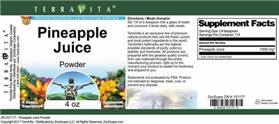 Pineapple Juice Powder