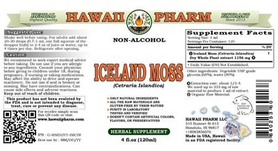Iceland Moss Non-Alcohol