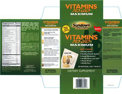 Vitamins To Go Maximum