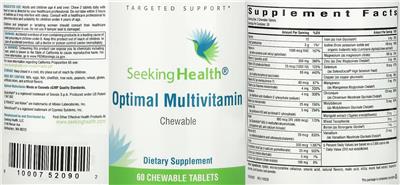 Optimal Multivitamin Chewable