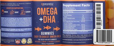 Omega + DHA Gummies