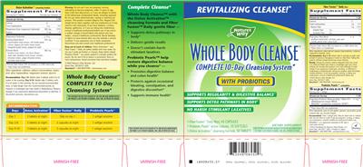 Photo of the Nature's Way Fiber Fusion Daily Fiber label